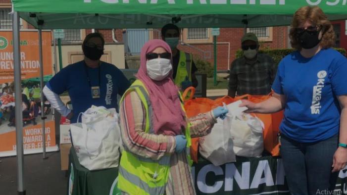 Muslim charity corona