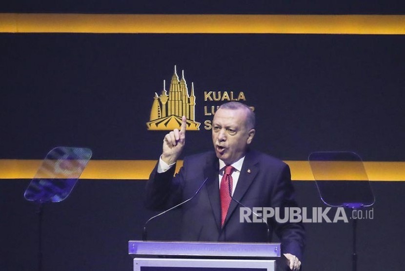presiden turki recep tayyip erdogan berbicara pada acara kl  191220173403 164