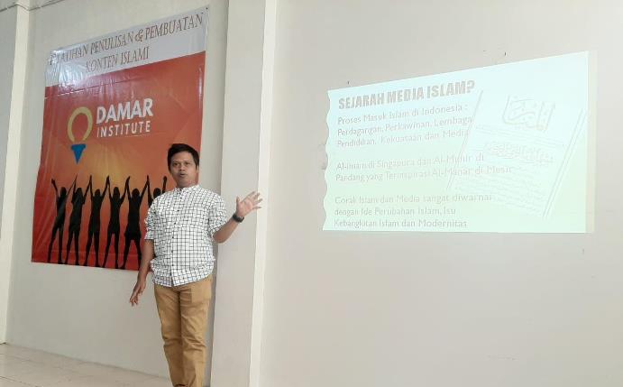 Damar Institute Gelar Pelatihan Penulisan dan Pembuatan Konten Islami 2 Damar Institute1