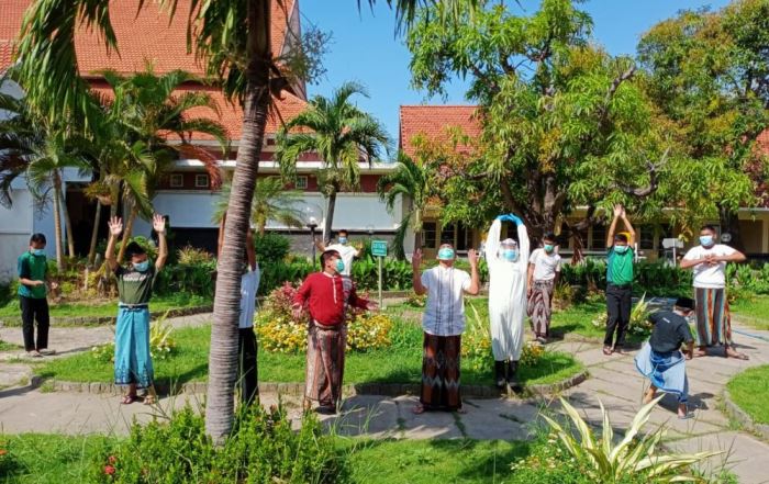 santri ponpes di kajen positif covid 19