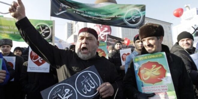 Muslim Rusia protes penerbitan kartun Nabi Muhammad SAW