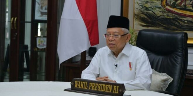 wakil presiden maruf amin saat hadiri peresmian nama dan 201207111854 721