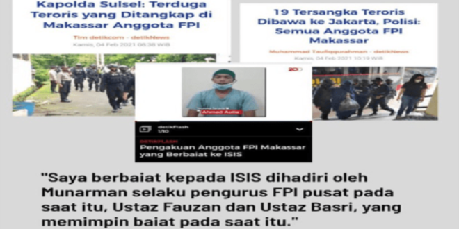 Terduga teroris mengaku berbaiat ke ISIS disaksikan Munarman