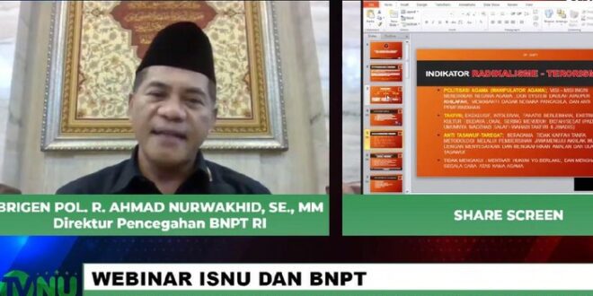 Direktur Pencegahan BNPT Brigjen R. Ahmad Nurwakhid