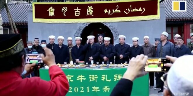 Buka puasa komunitas Muslim di Beijing