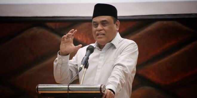 Ketua Yayasan Indonesia Mengaji Komjen purn Syafruddin