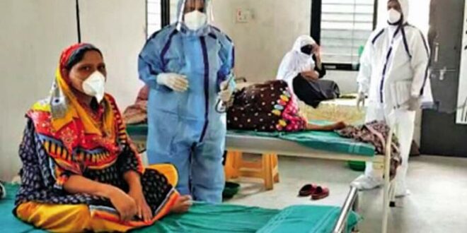 Masjid dijadikan rumah sakit di India