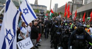 Warga Yahudi ikut protes kekejaman Israel terhadap Palestina