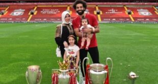 Mohamed Salah dan keluarga