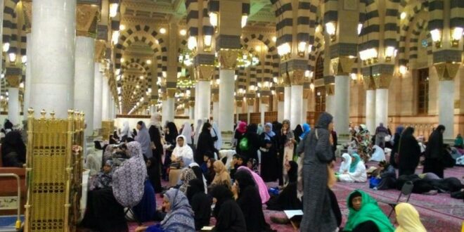 kajian agama di dalam masjid nabawi yang digelar usai  170923054137 875