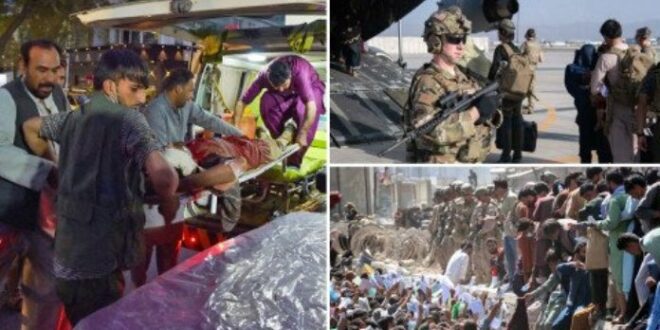 Bom di luar bandara Kabul tewaskan tentara AS dan warga sipil