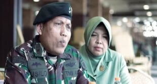 Brigjen TNI Susilo dan istri