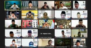 Diskusi virtual Menko Polhukam dengan Ormas Islam yang tergabung dalam LPOI