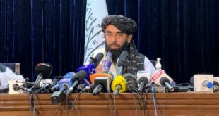 Juru Bicara Taliban Zabihullah Mujahid