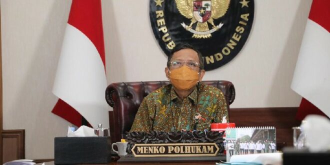 menko polhukam mahfud md dok kemenko polhukam
