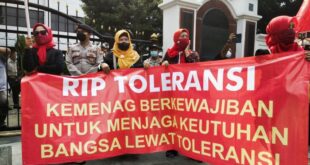 Demonstrasi RIP Toleransi