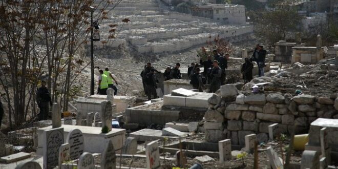 Pemakaman tertua di Yerusalem Al Yusufiye dihancurkan Israel