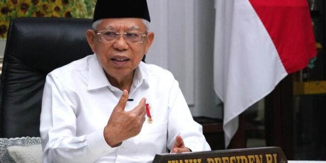 Wakil Presiden KH Maruf Amin