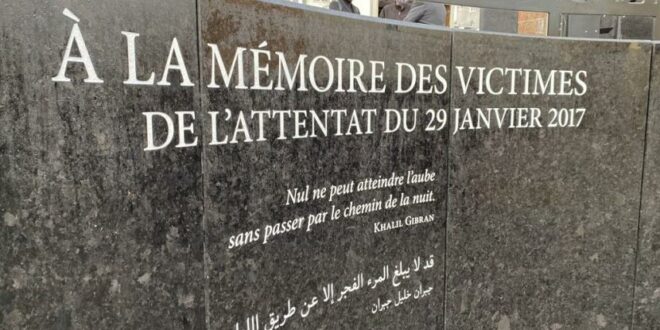 memoriam untuk menghormati para korban serangan masjid di