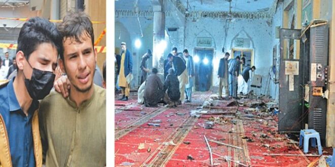 Bom bunuh diri di Masjid Syiah Pakistan