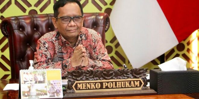 menko polhukam mahfud md