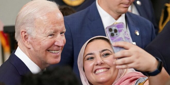 Joe Biden saat perayaan Idul Fitri di Gedung Putih