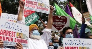 Protes Muslim India terkait penghinaan Nabi Muhammad oleh Nupur Sharma