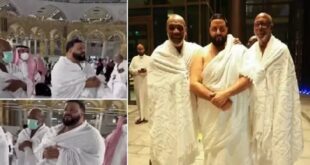 Mike Tyson DJ Khaled dan ayah Tyson melaksanakan ibadah umrah di Mekah