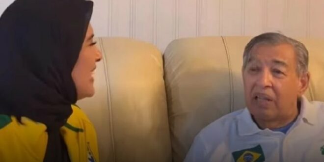 Prof Quraish Shihab saat diwawancara putrinya Najeela Shihab