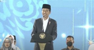 Presiden Joko Widodo di acara Festival Tradisi Islam Nusantara