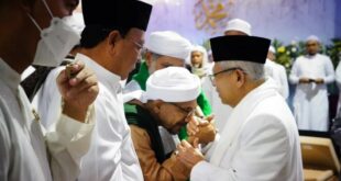 Wapres KH Maruf Amin hadiri haul ke Abah Guru Sekumpul