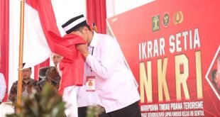 Ikrar setia NKRI 24 napiter di Lapsuster Sentul Bogor