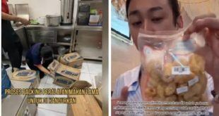 Karyawan Bakso A Fung hancurkan alat masak dan influencer makan bakso A Fung dengan krupuk babi
