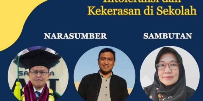 Eduresearch Webinar Series Upaya Pencegahan Intoleransi dan Kekerasan di Sekolah