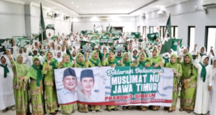 Muslimat NU dukung pasangan Prabowo Gibran