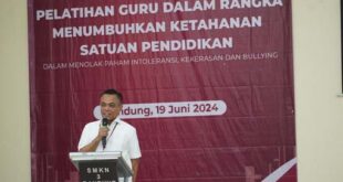 Pelatihan Guru Dalam Rangka Menumbuhkan Ketahanan Satuan Pendidikan di SMKN 3 Bandung