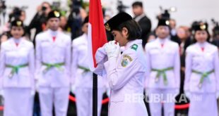 Paskibraka Putri tanpa hijab