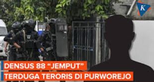 Terduga teroris di Purworejo ditangkap Densus 88