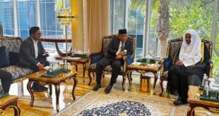 Ketum PBNU KH Yahya Cholil Staquf berkunjung ke Liga Muslim Dunia copy