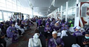 jemaah haji tujuan jakarta yang mendarat di medan dievakuasi di bandara kualanamu dok kodam ibb 1750173379186 169