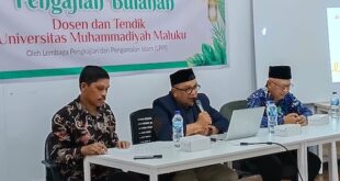 Pengajian bulanan dosen dan tenaga pendidik Universitas Muhammadiyah Maluku