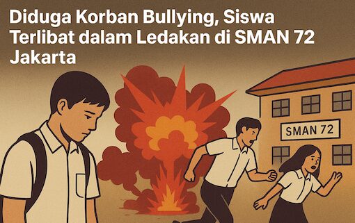 Ilustrasi pelaku peledakan SMA 72 Jakarta korban bullying