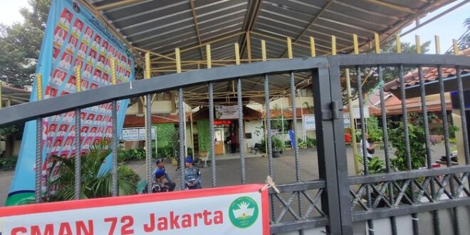 kondisi sman 72 kelapa gading usai ledakan aparat masih berjaga pagi ini 1762739114121 169