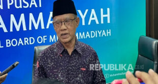ketua umum pimpinan pusat pp muhammadiyah haedar nashir menyampaikan 260117131112 592